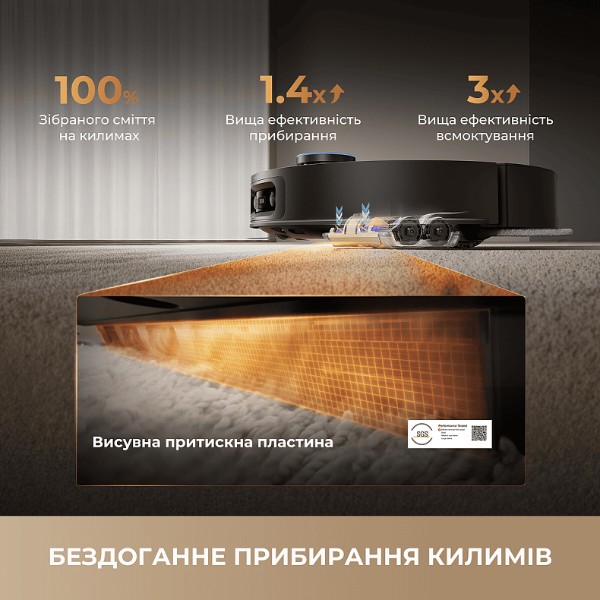 Фото - Робот-пылесос моющий Dreame Bot X60 Ultra Complete Black (RLX87DE-bl)